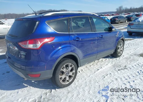 2014 Ford Escape Titanium из США, поврежденный, VIN 1FMCU0J98EUE33916